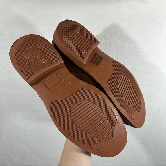 Frye Wallace brown suede lace up boot leather distressed - Picture 11 of 15